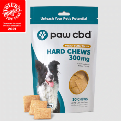 CBD Dog Hard Chews Peanut Butter for Dogs 300mg
