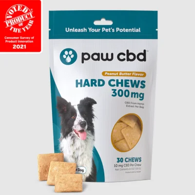 CBD Dog Hard Chews Peanut Butter for Dogs 300mg