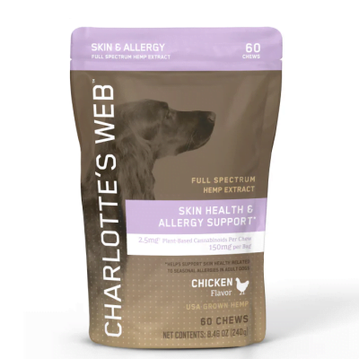Skin & Allergy Chews for Dogs 60 count