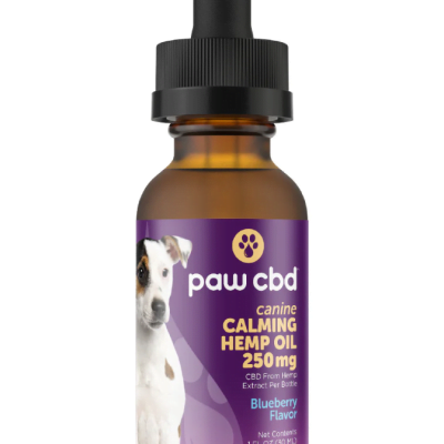 Broad Spectrum CBD Dog Calming Oil Tincture Blueberry