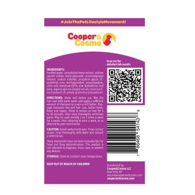 Cooper Cosmo CBD Pet Beauty Shampoo 50mg