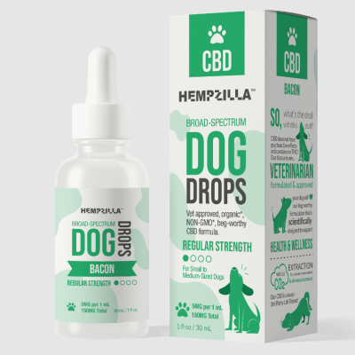 CBD Pet Tincture bacon flavor
