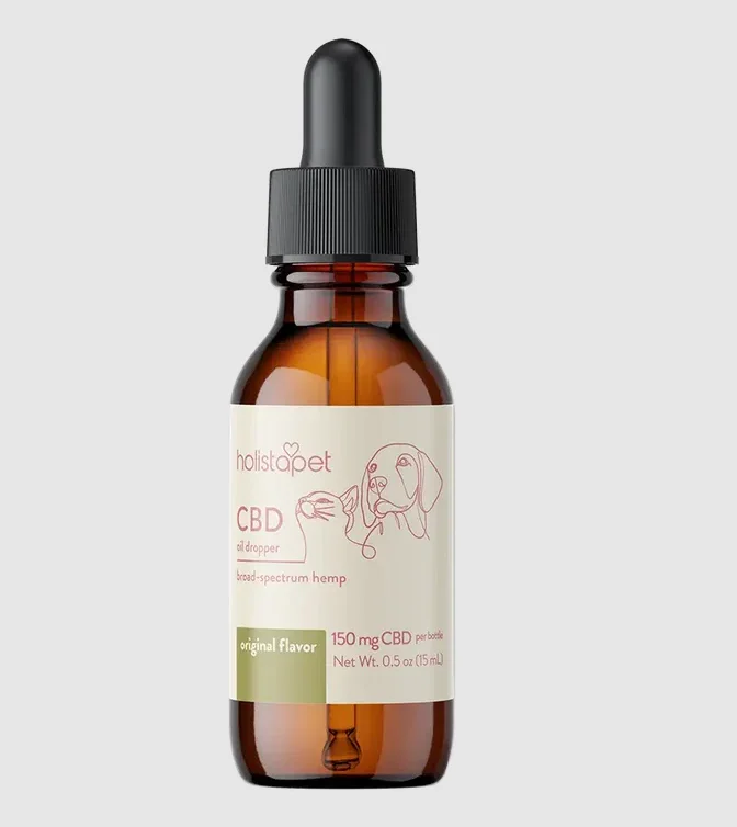 Original Flavored CBD Oil for Cats and Dogs Holistapet 150mg