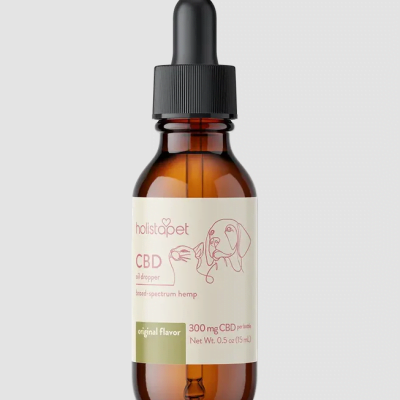 Original Flavored CBD Oil for Cats and Dogs Holistapet 300mg