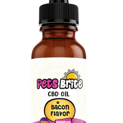 cbd tincture for dogs and cats bacon flavored 1000mg