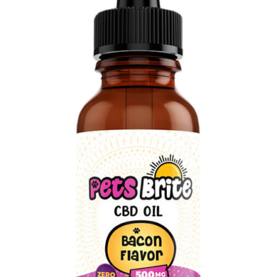 cbd tincture for dogs and cats bacon flavored 500mg