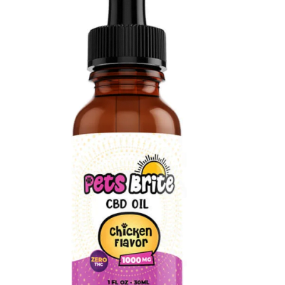 cbd tincture for dogs and cats chicken flavored 1000mg