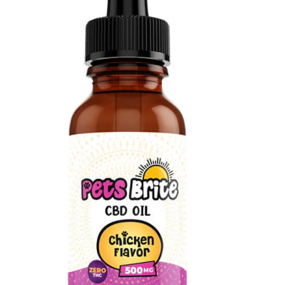 cbd tincture for dogs and cats chicken flavored 500mg