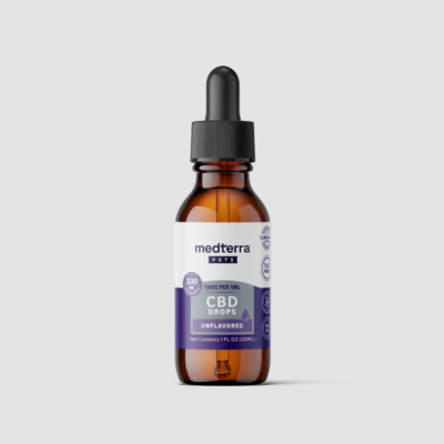Medterra CBD Pet Drops Unflavored 300mg