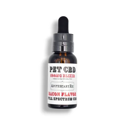 Apothecary Rx Pet Elixir Bacon Flavor 500mg