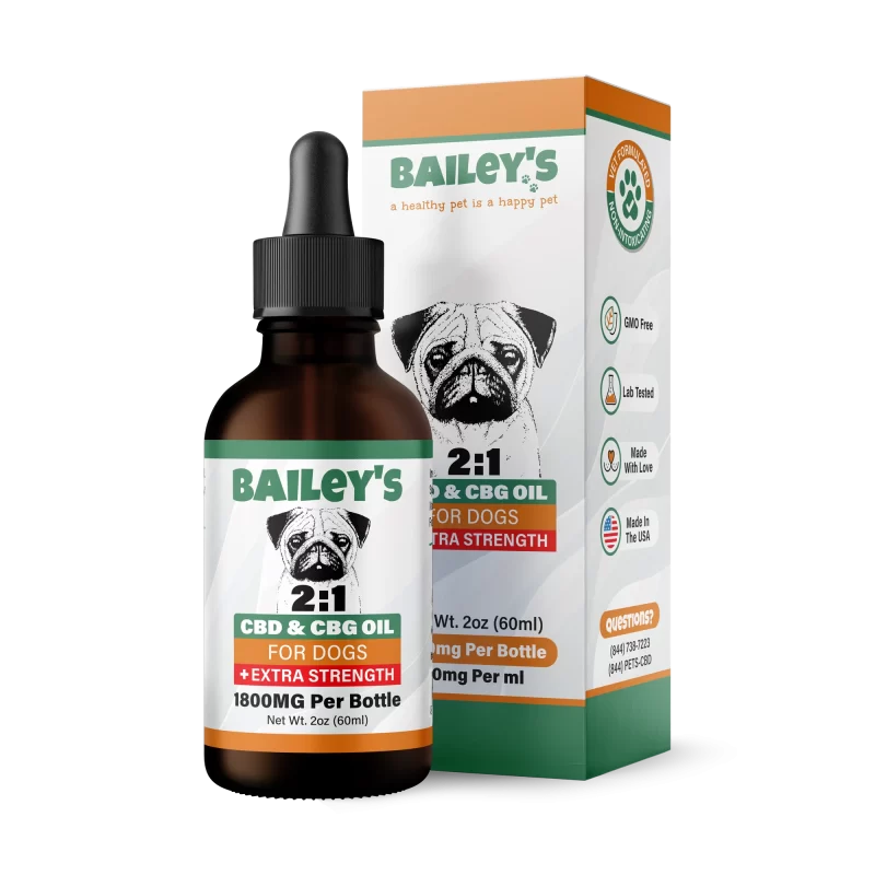 1800MG Full Spectrum Tincture For Dogs