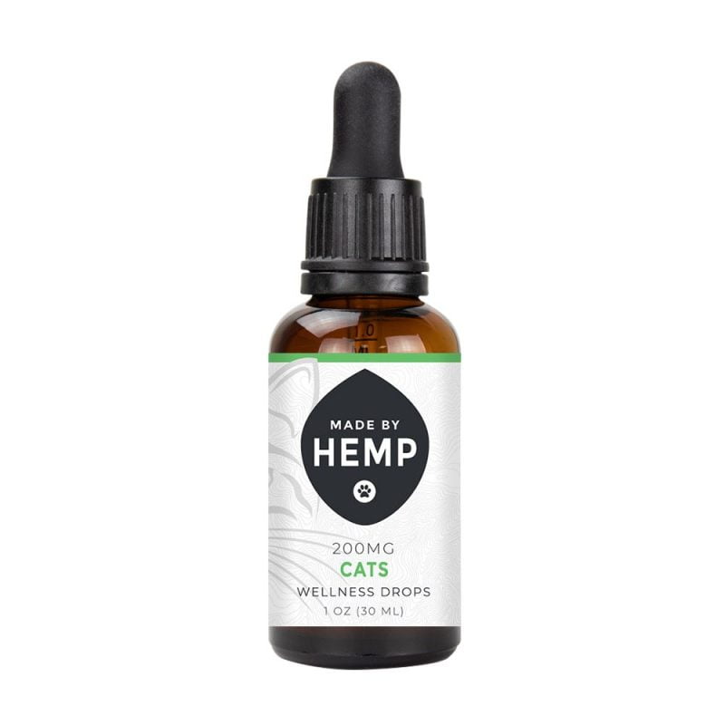 Made by Hemp – 200mg CBD Oil for Cats