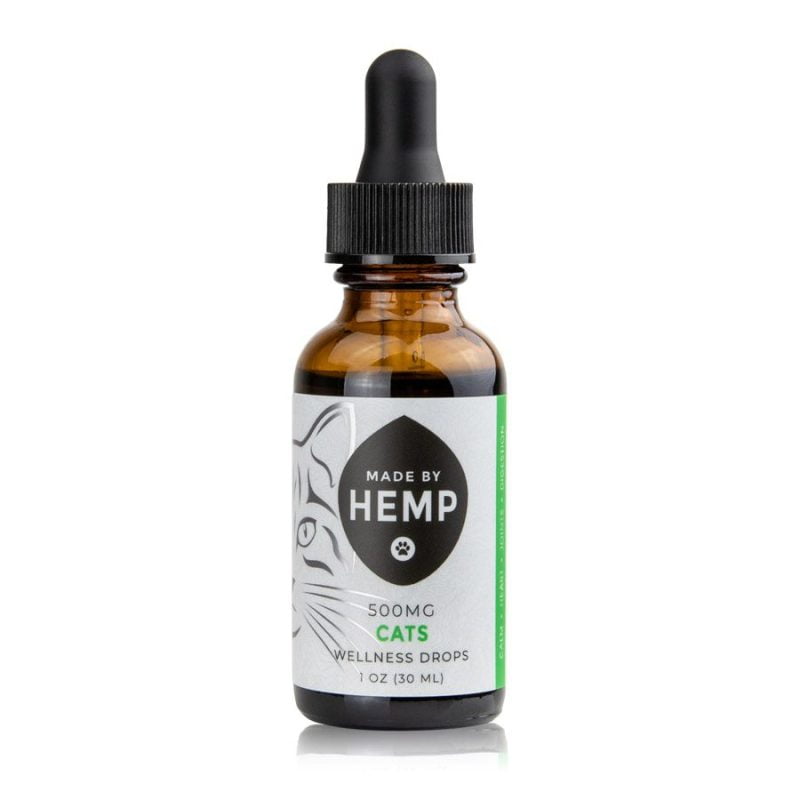 Made by Hemp – 500mg CBD Oil for Cats
